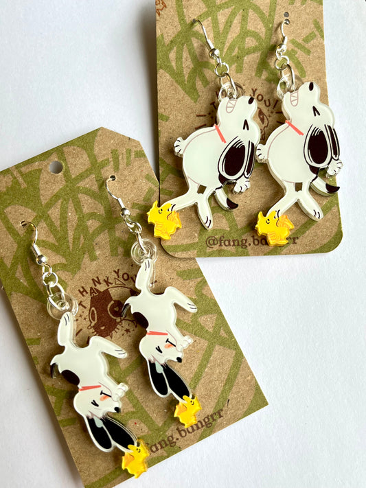 sn00py dangle earrings