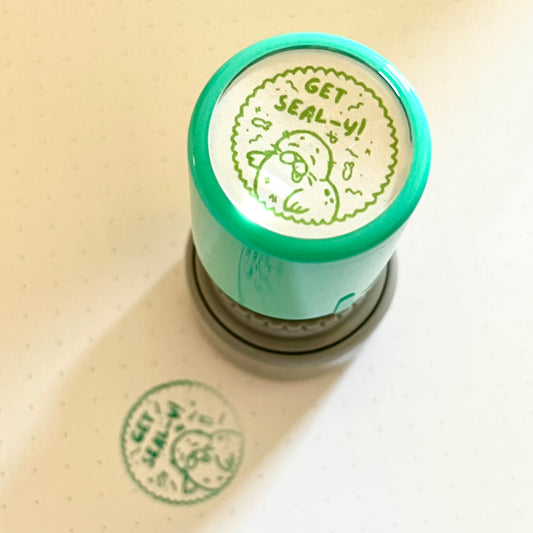 get seal-y ! 20mm self-inking stamp