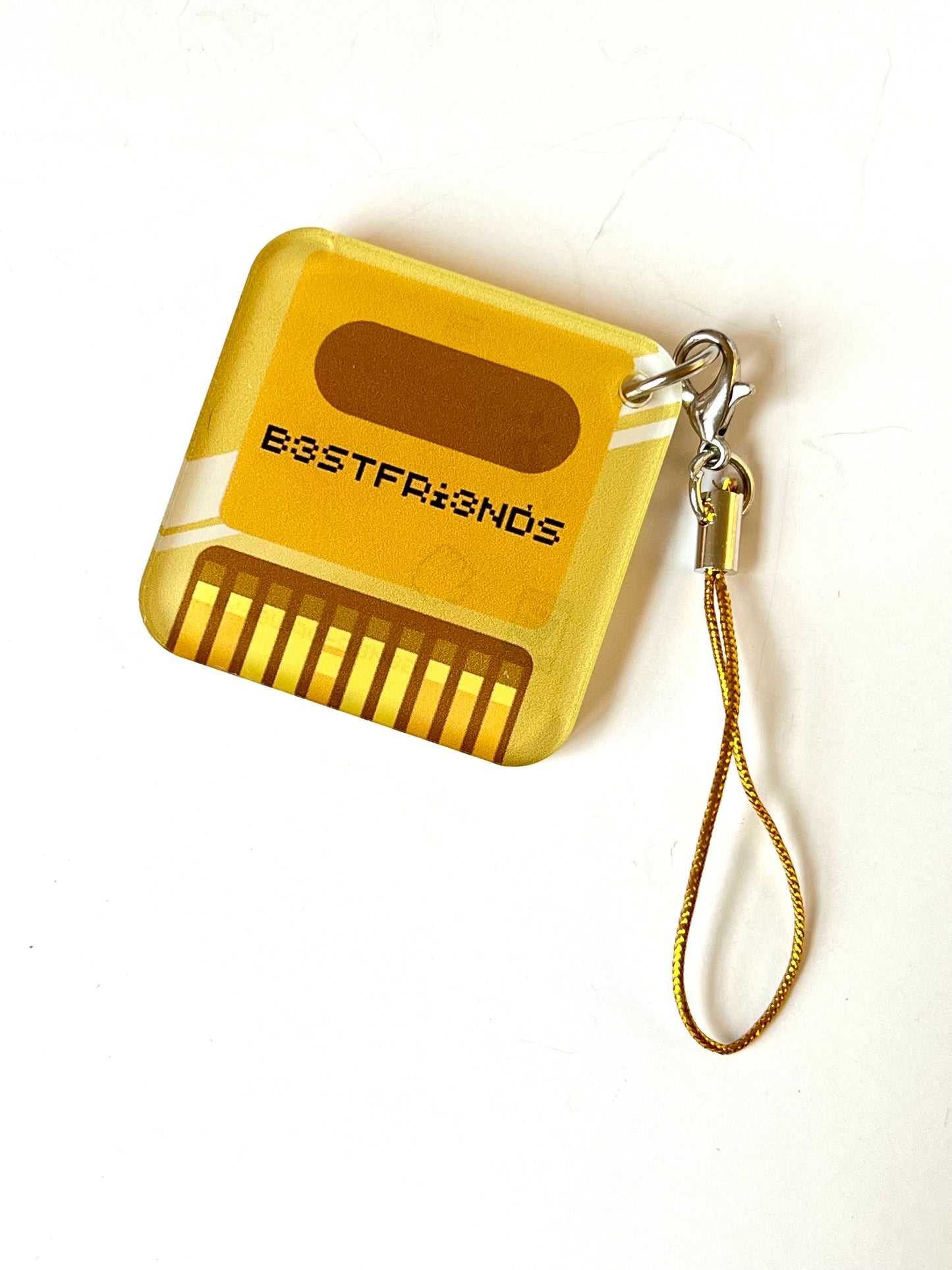 dog game cartridge phone charm