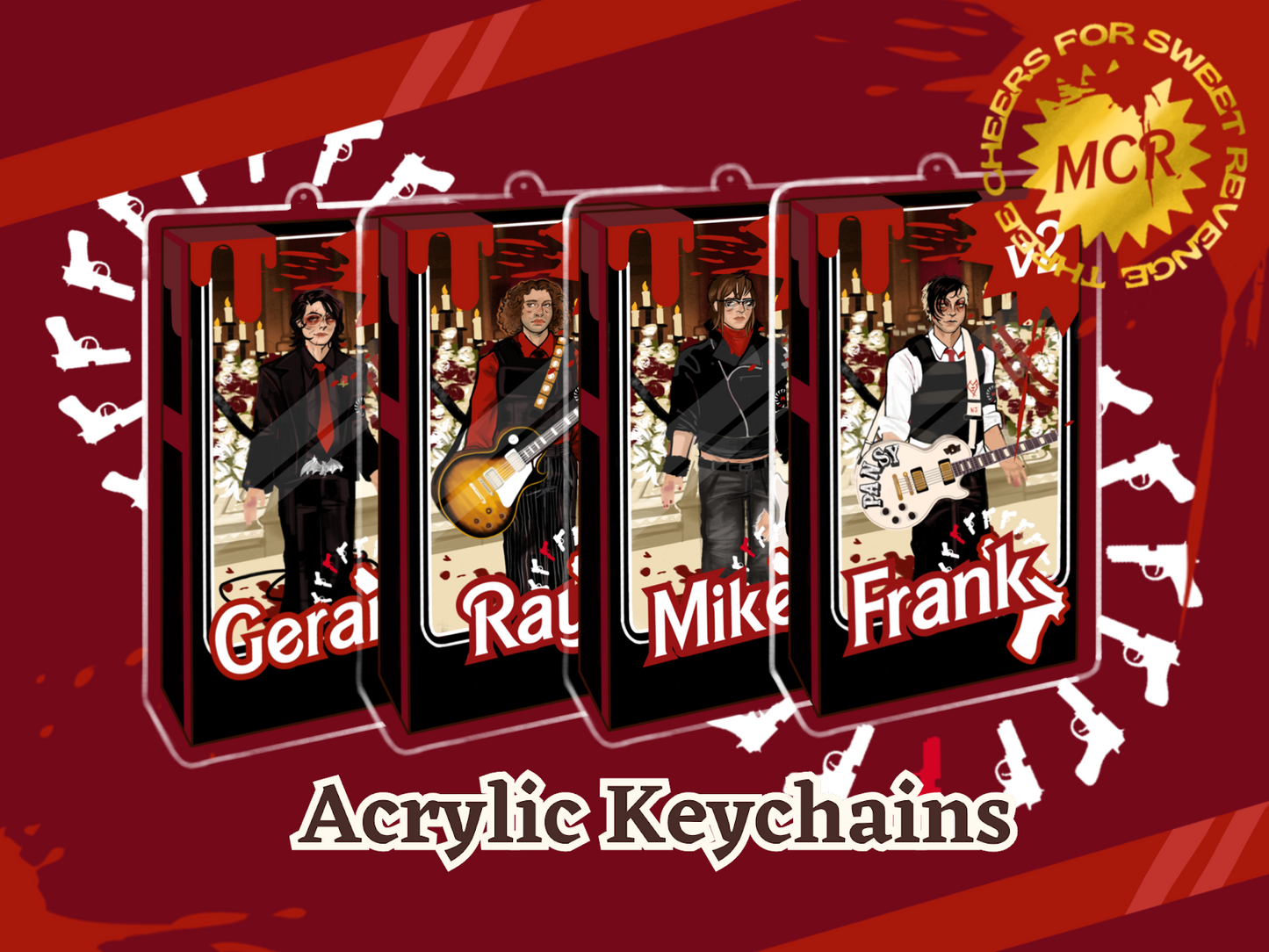 3" Band Doll Keychains