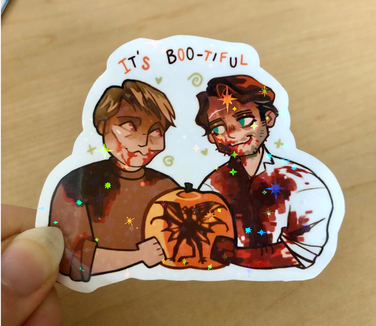 Hannigram Halloween vinyl stickers