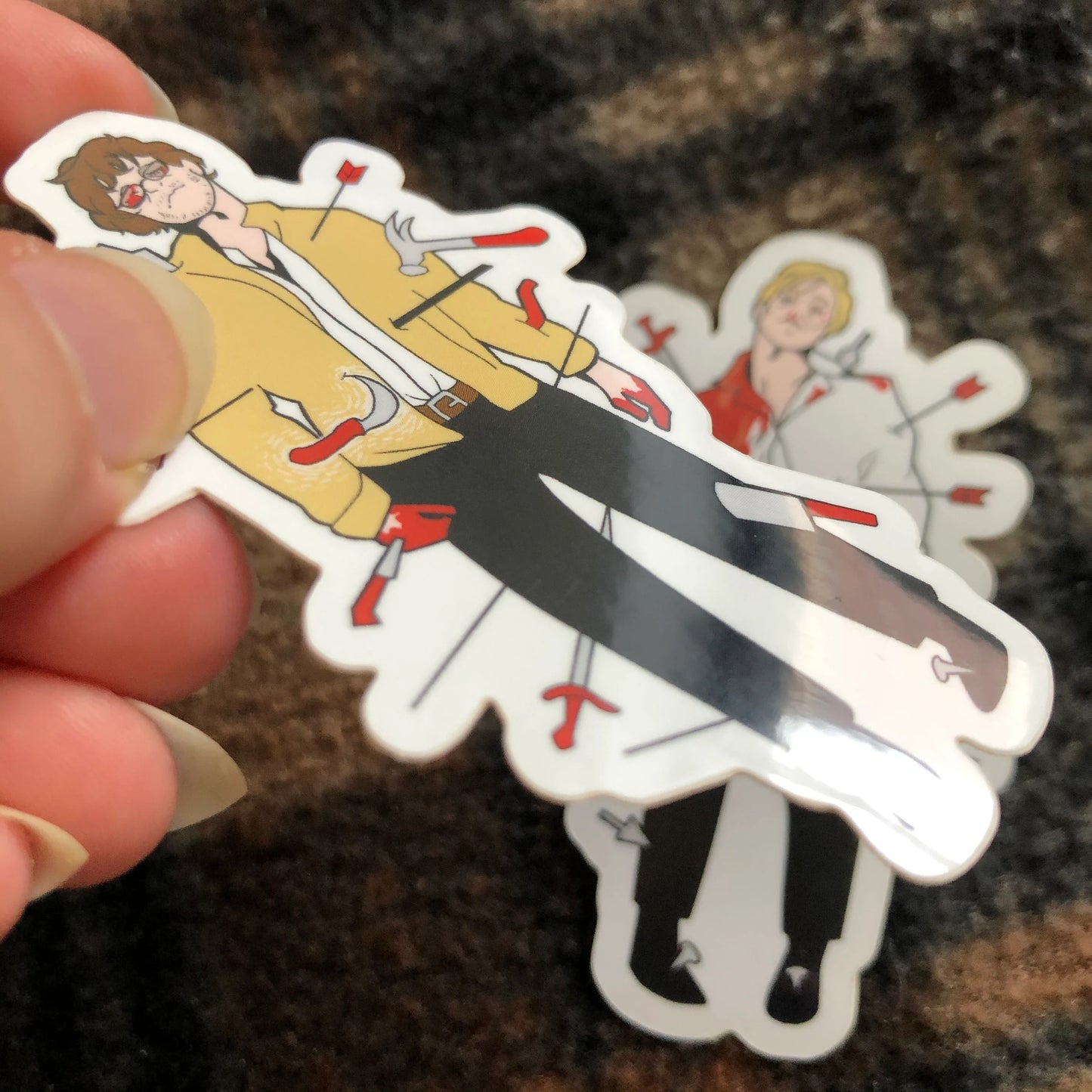 Hannibal Wound Man Stickers