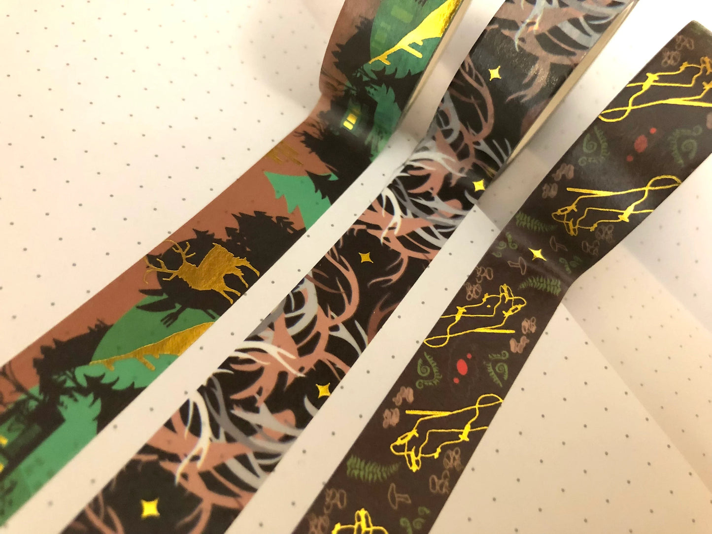 Hannibal Inspired Foil Washi Tape: S1