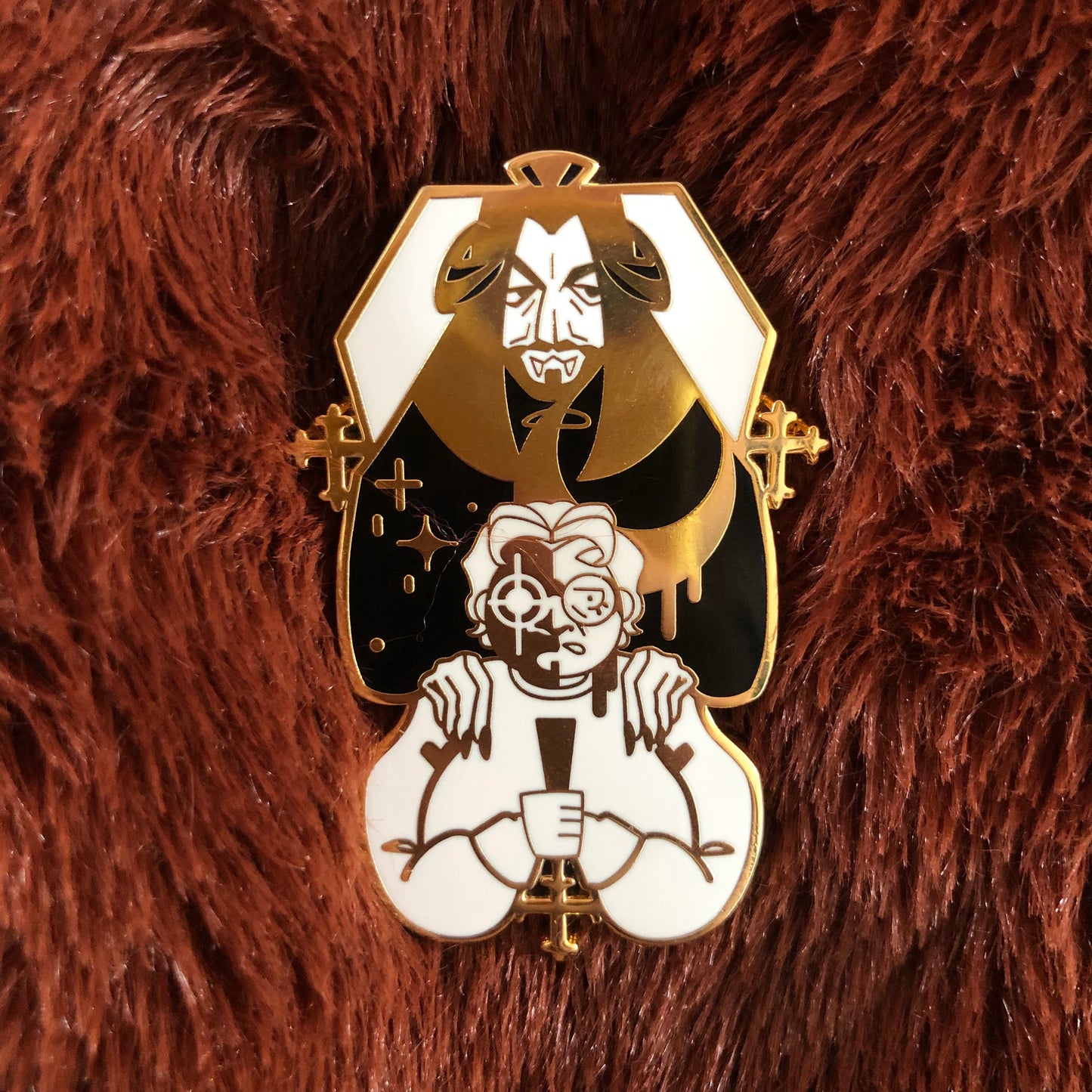 WWDITS Nandor + Guillermo Hard Enamel Pin