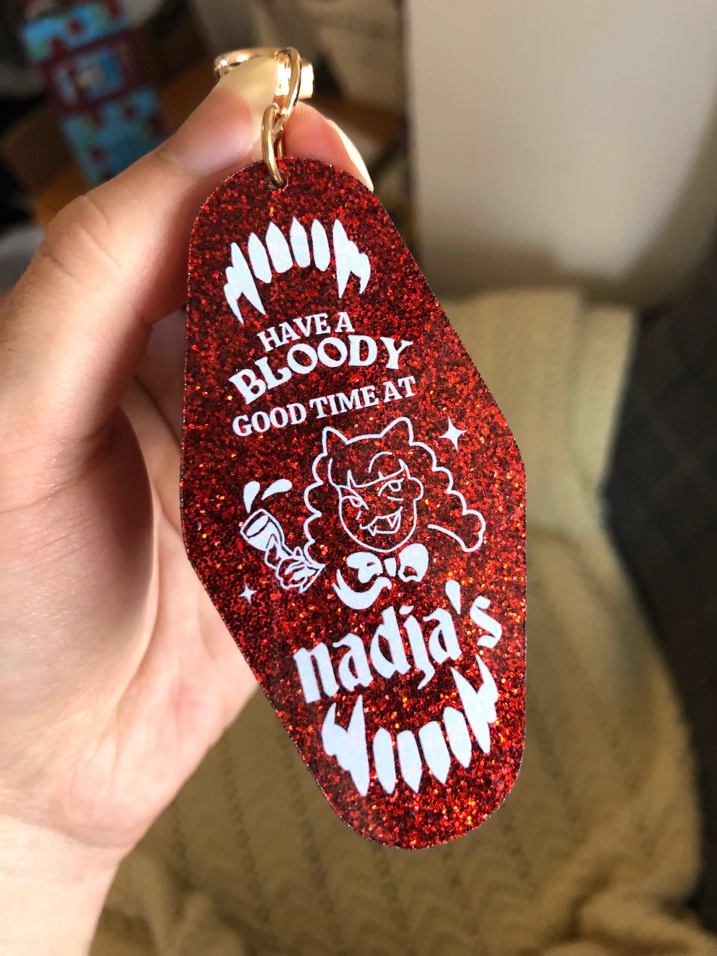 WWDITS Nadja hotel keychain