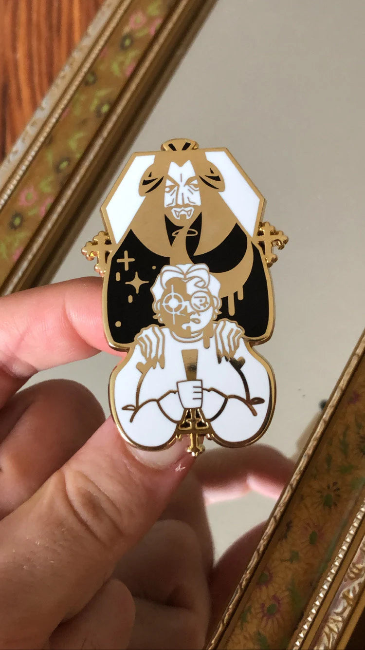 WWDITS Nandor + Guillermo Hard Enamel Pin