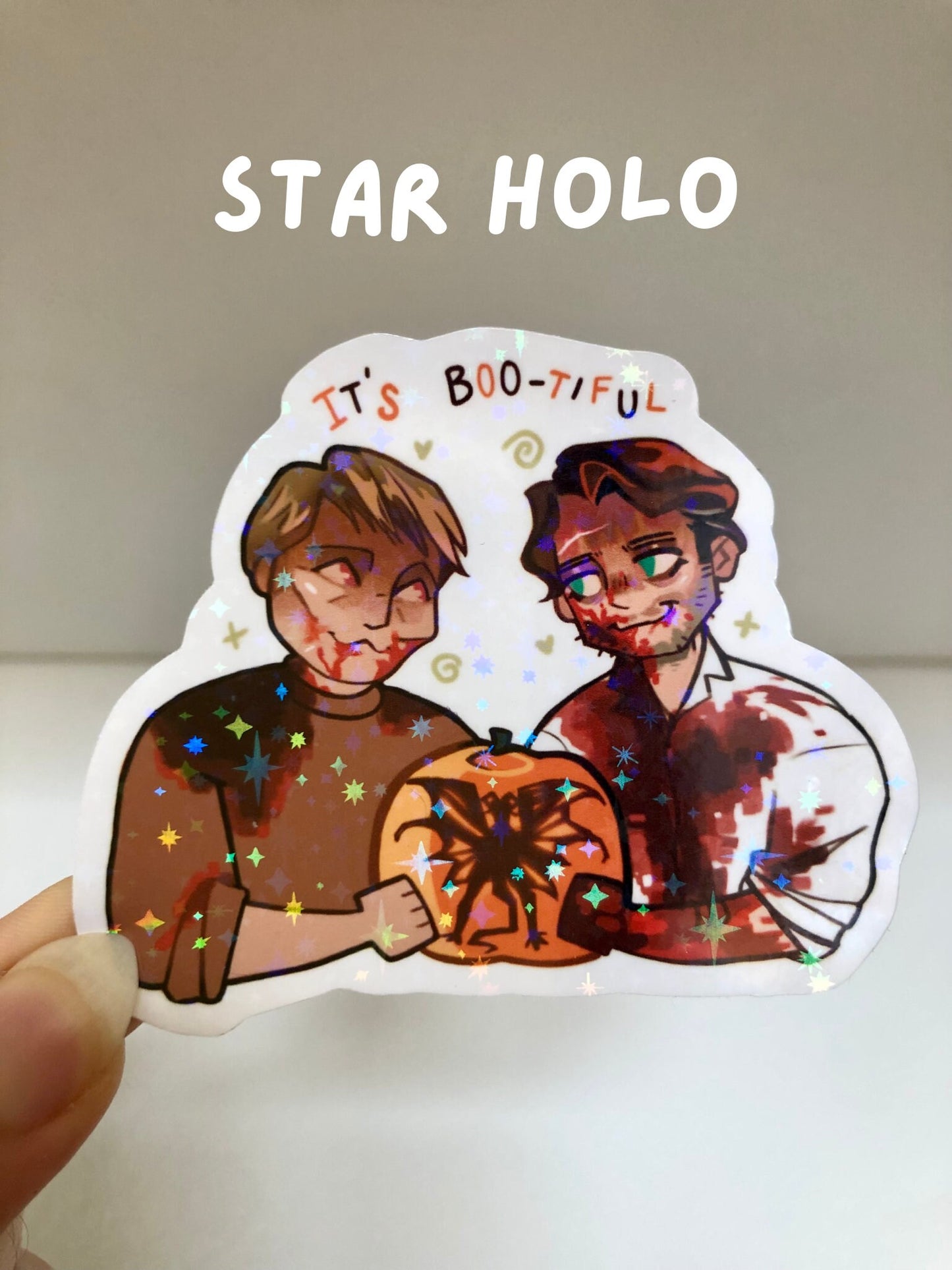 Hannigram Halloween vinyl stickers