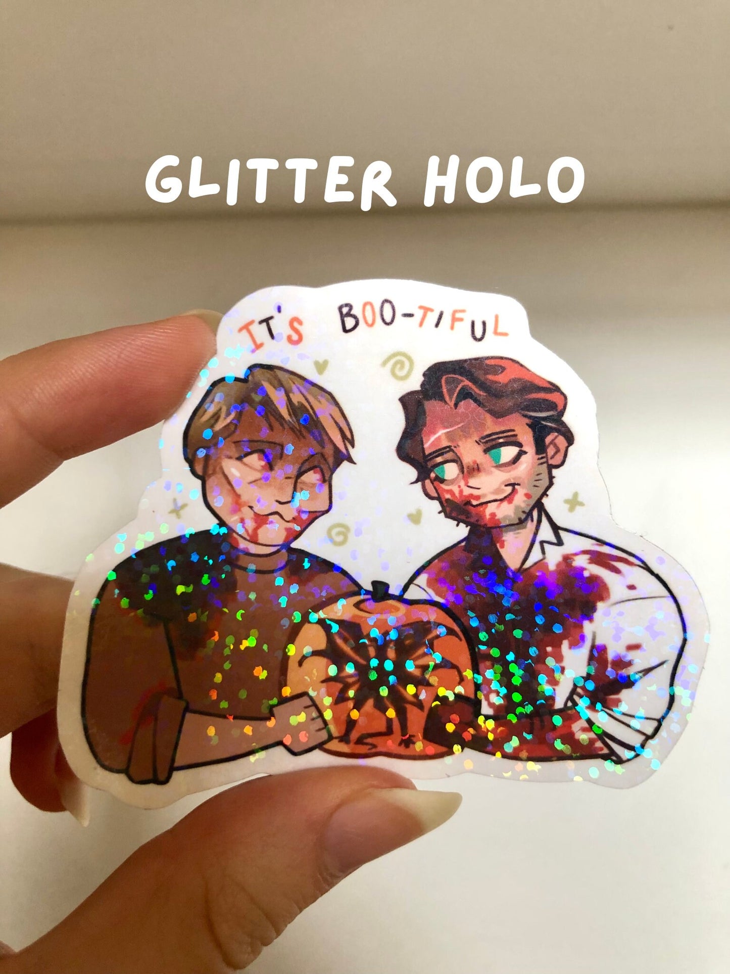 Hannigram Halloween vinyl stickers