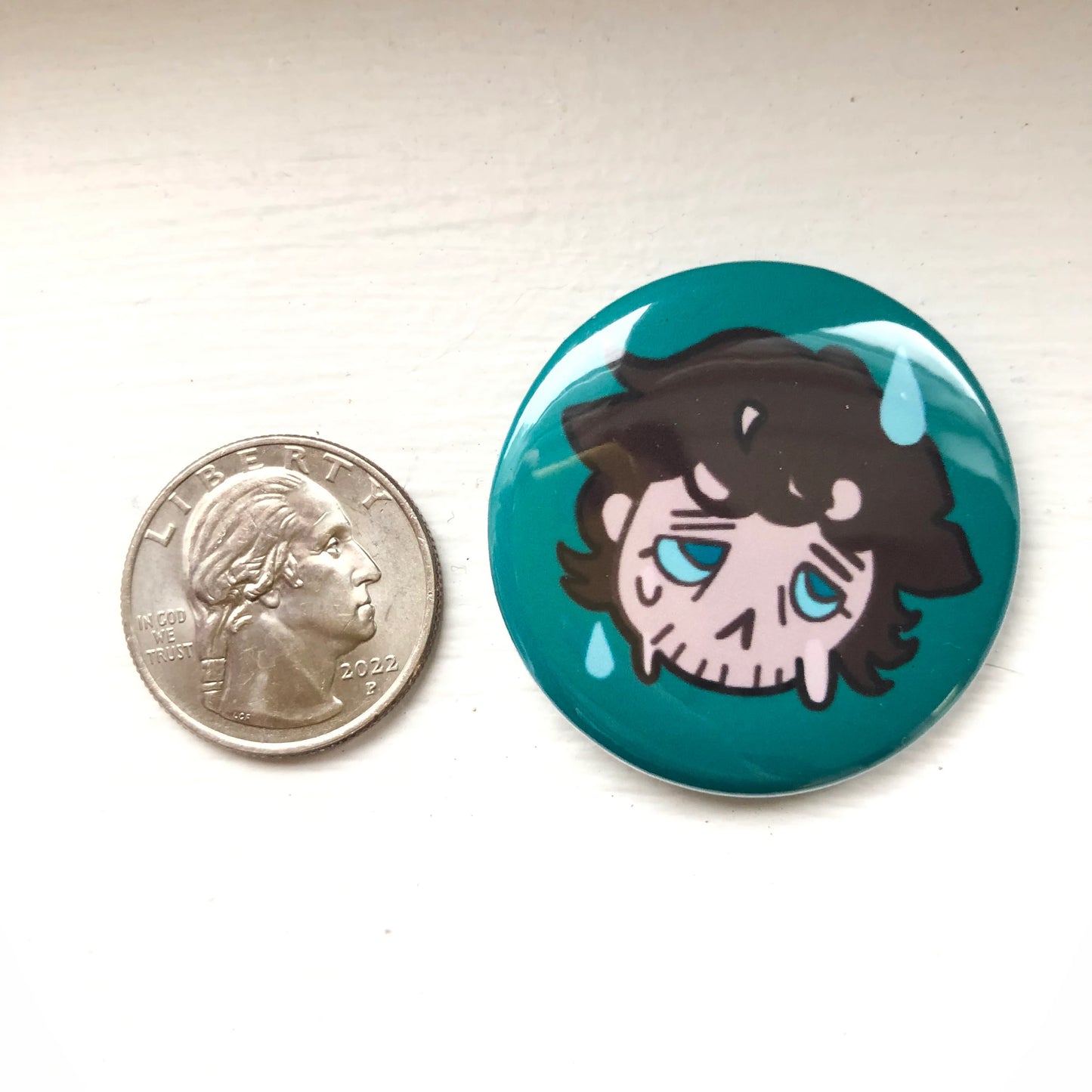 1.5" Hannibal cat & dog pinback buttons