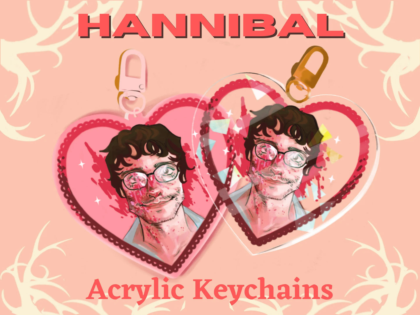 skrunkly Will Graham acrylic keychains