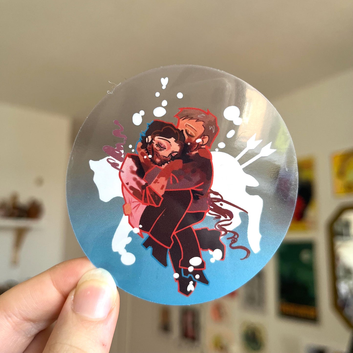 clear twotl sticker