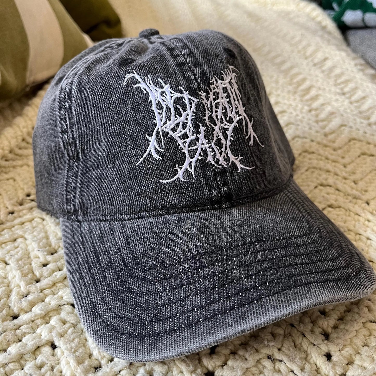 old man yaoi embroidered dad cap