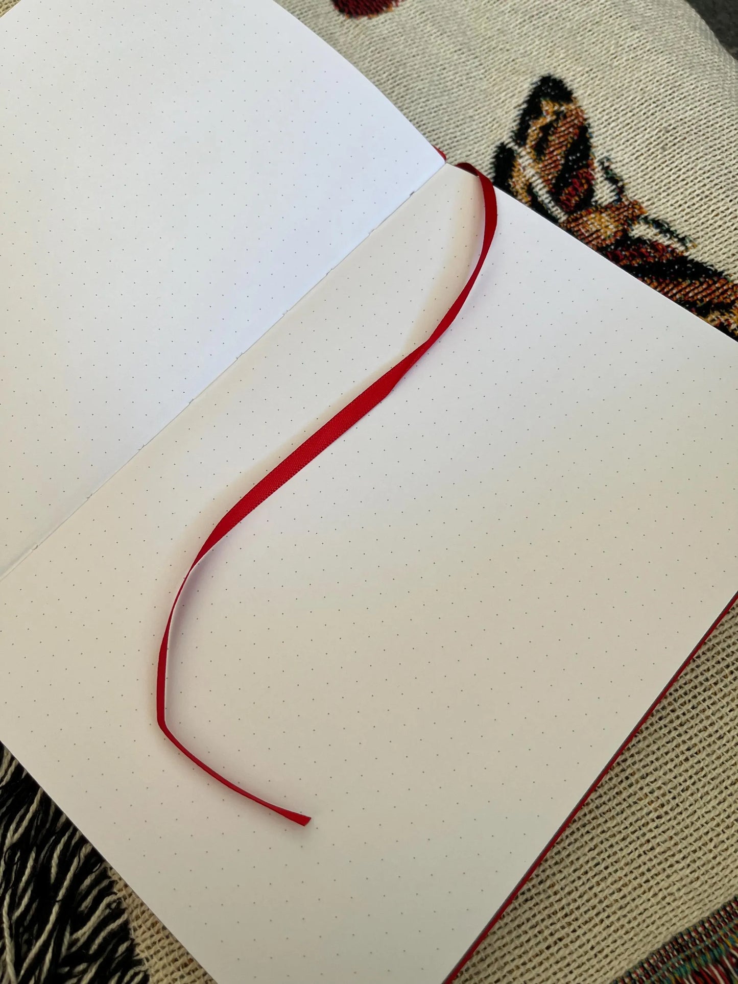 A5 hannibal red black foil edge journal sketchbook