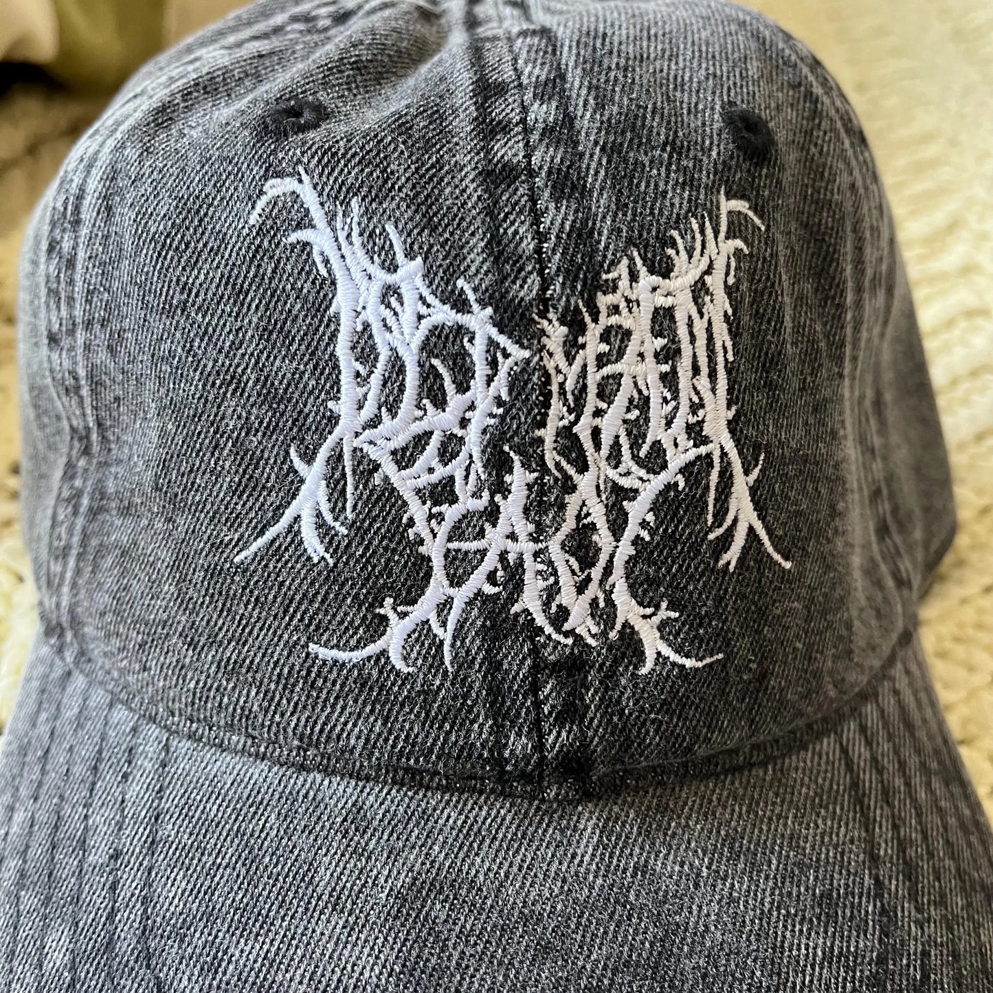 old man yaoi embroidered dad cap