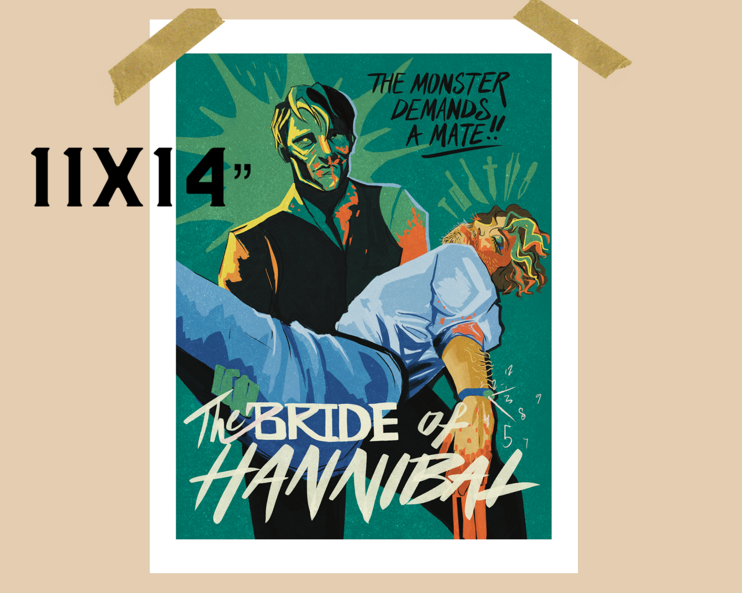 The Bride of Hannibal - Poster Print