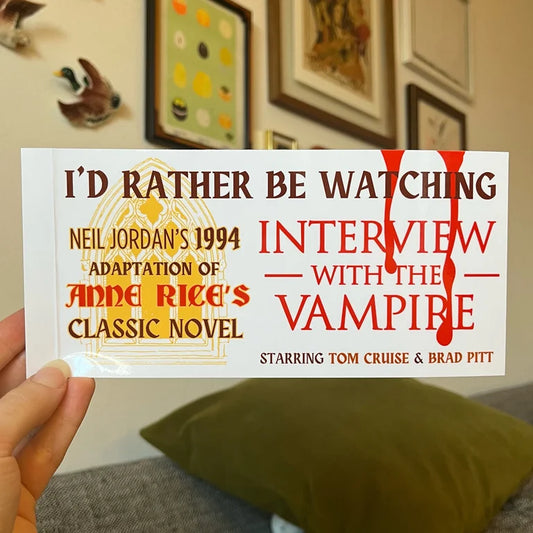 interview bumper sticker